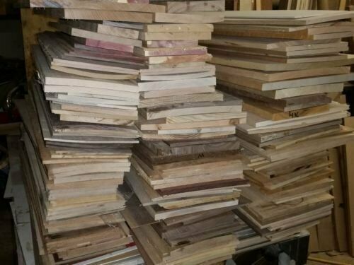 Thin Hardwood Lumber Scraps Walnut Red Oak Maple Cherry Ash Wood Crafts Scroll