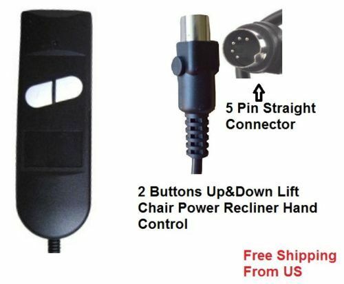 Okin Limoss 2 Button Up&down Lift Chair Power Recliner Remote Hand Controller